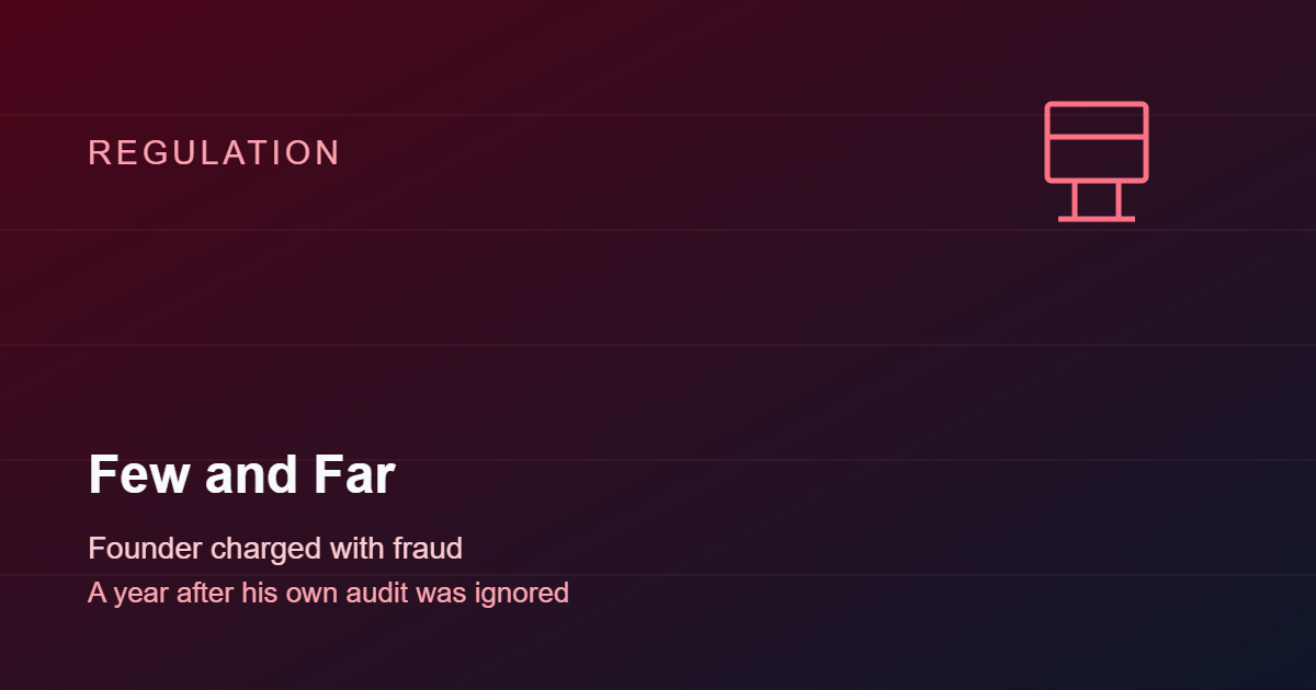 NFT Startup Founder Charged With Fraud a Year After Co-Founders Flagged Missing Funds