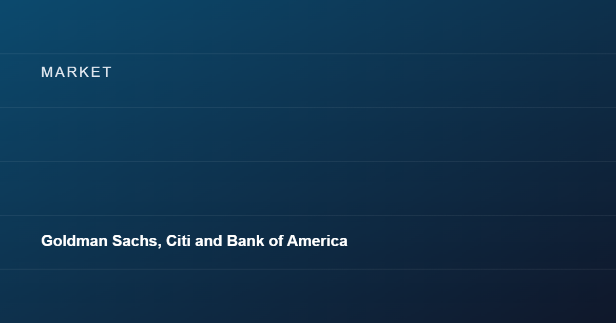 Goldman Sachs, Citi and Bank of America Plan Joint Stablecoin for 2027