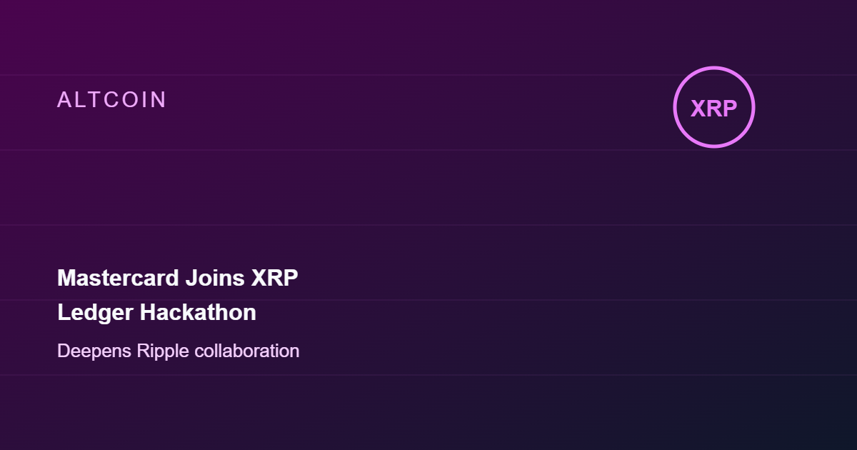 Mastercard Joins XRP Ledger Hackathon in Latest Ripple Collaboration
